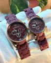 Couple Watches(Reddish Brown)