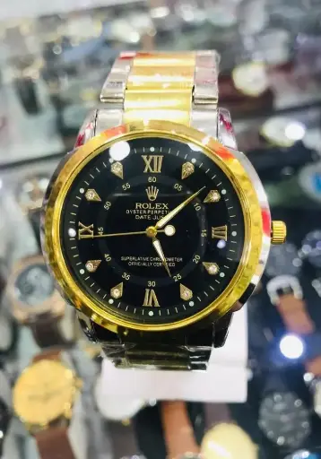 Rolex Silver (Black)